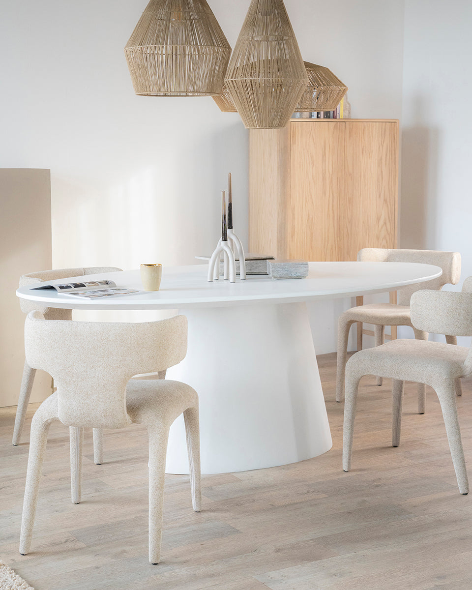 Elin Oval Dining Table - WOO .Design