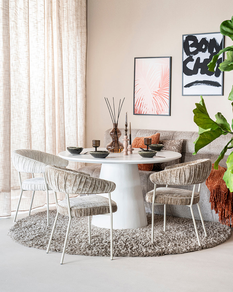 Elin Round Dining Table - WOO .Design