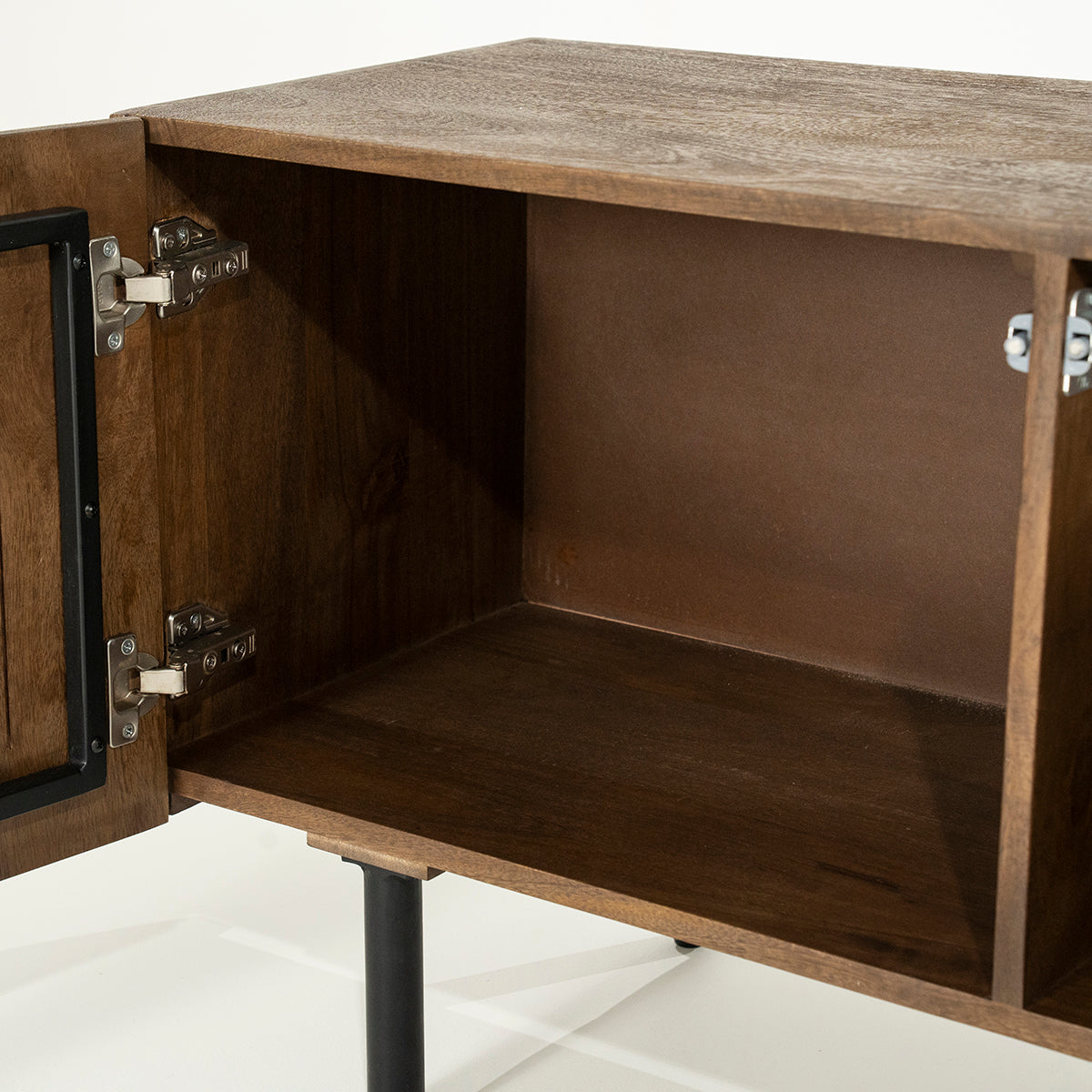 Felix Mango Wood 3 Doors TV Cabinet