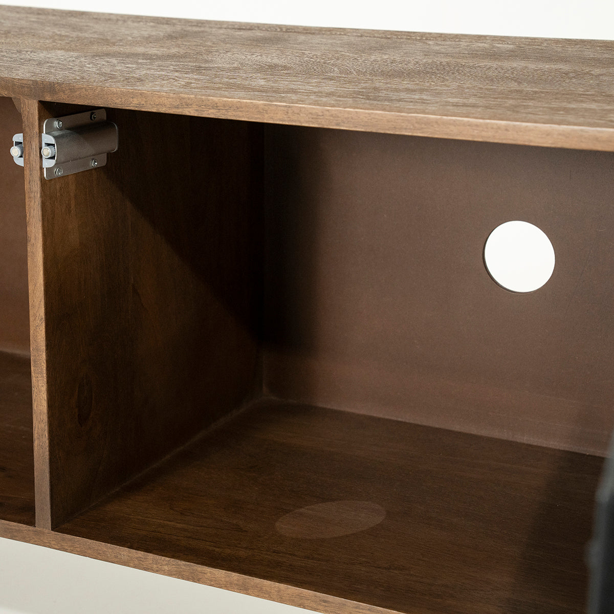 Felix Mango Wood 3 Doors TV Cabinet