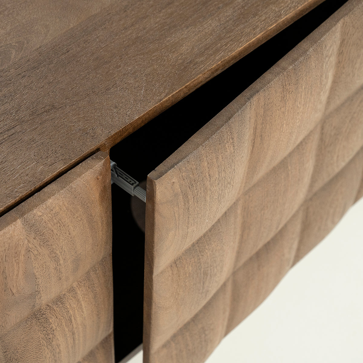 Felix Mango Wood 3 Doors TV Cabinet