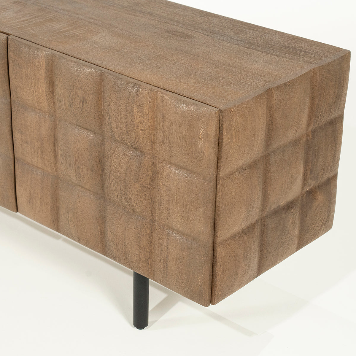 Felix Mango Wood 4 Doors TV Cabinet