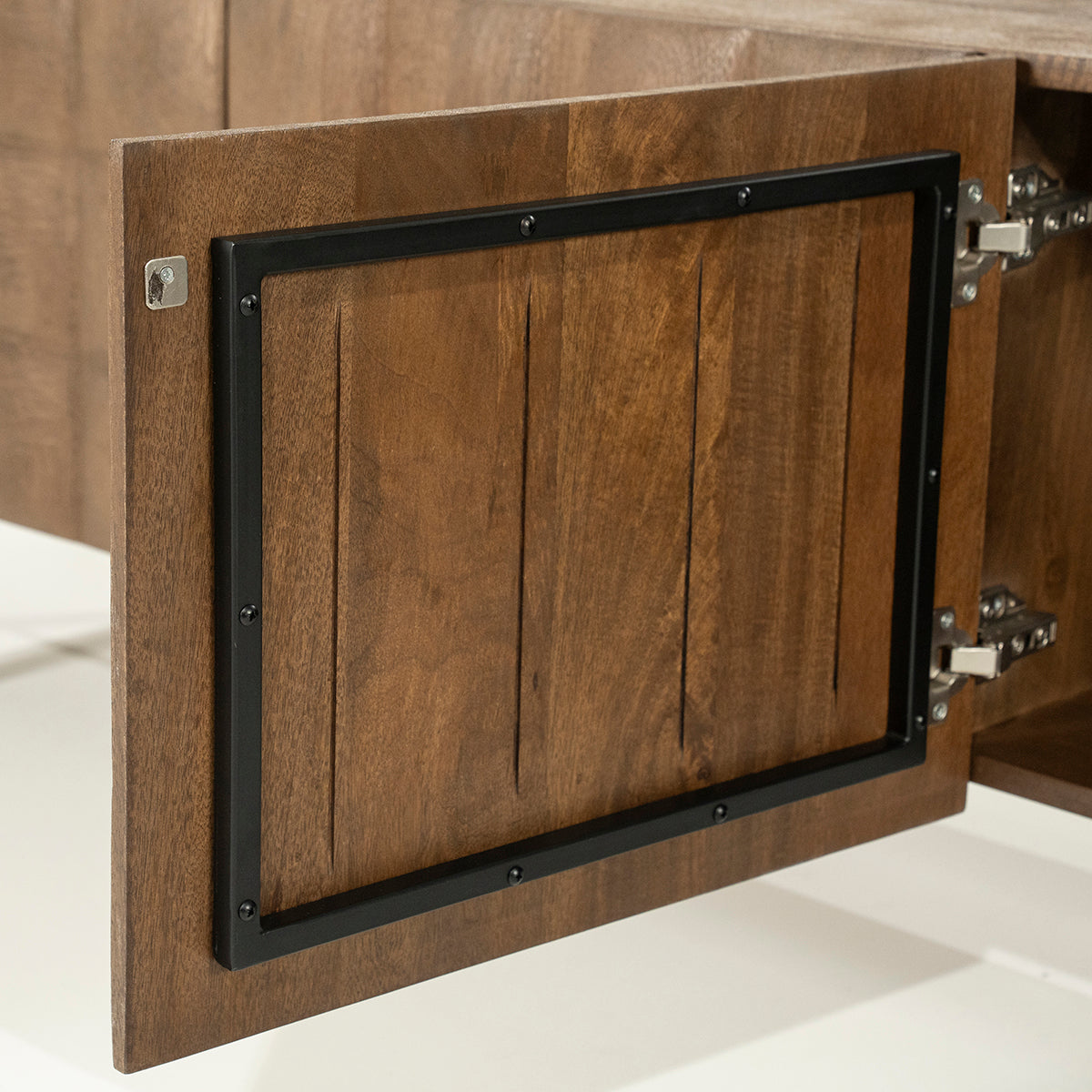 Felix Mango Wood 4 Doors TV Cabinet