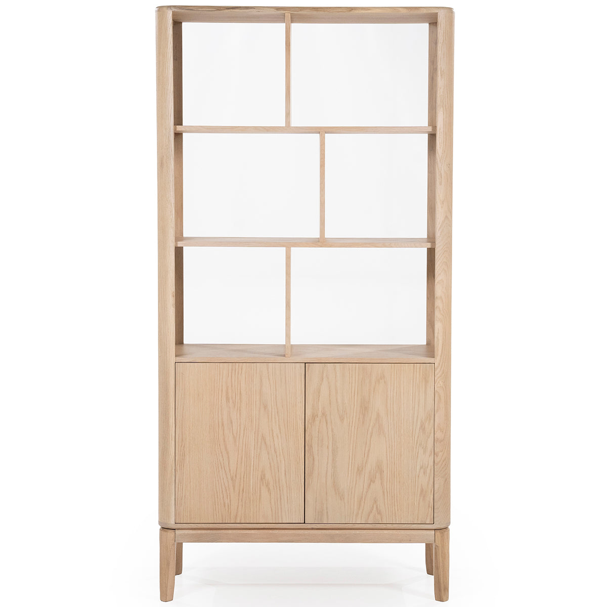 Harvey Oak Bookcase