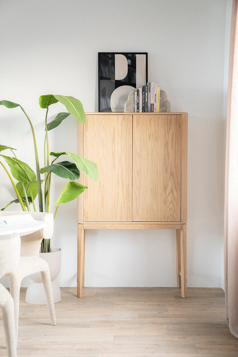 Harvey Oak Cabinet - WOO .Design