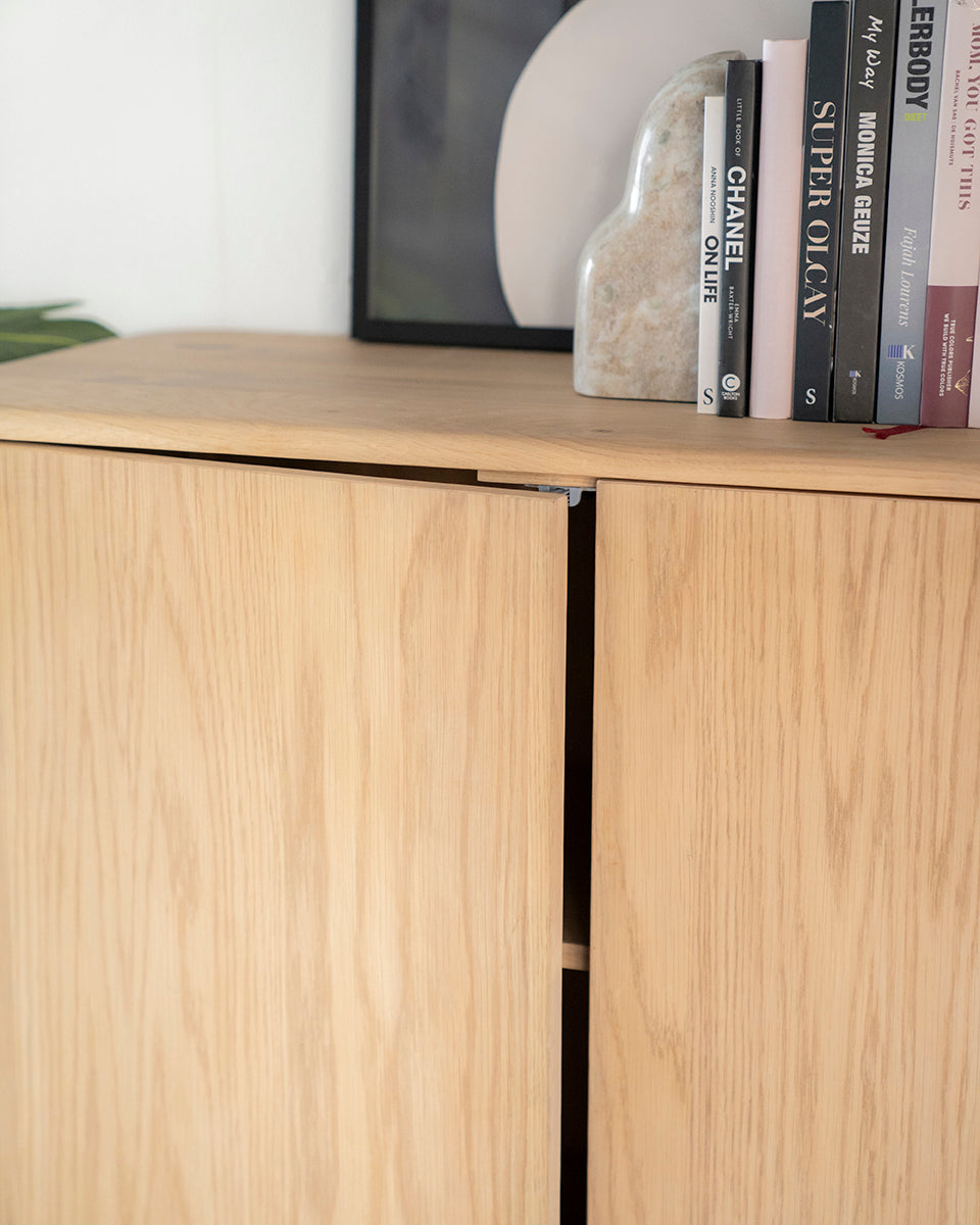 Harvey Oak Cabinet - WOO .Design