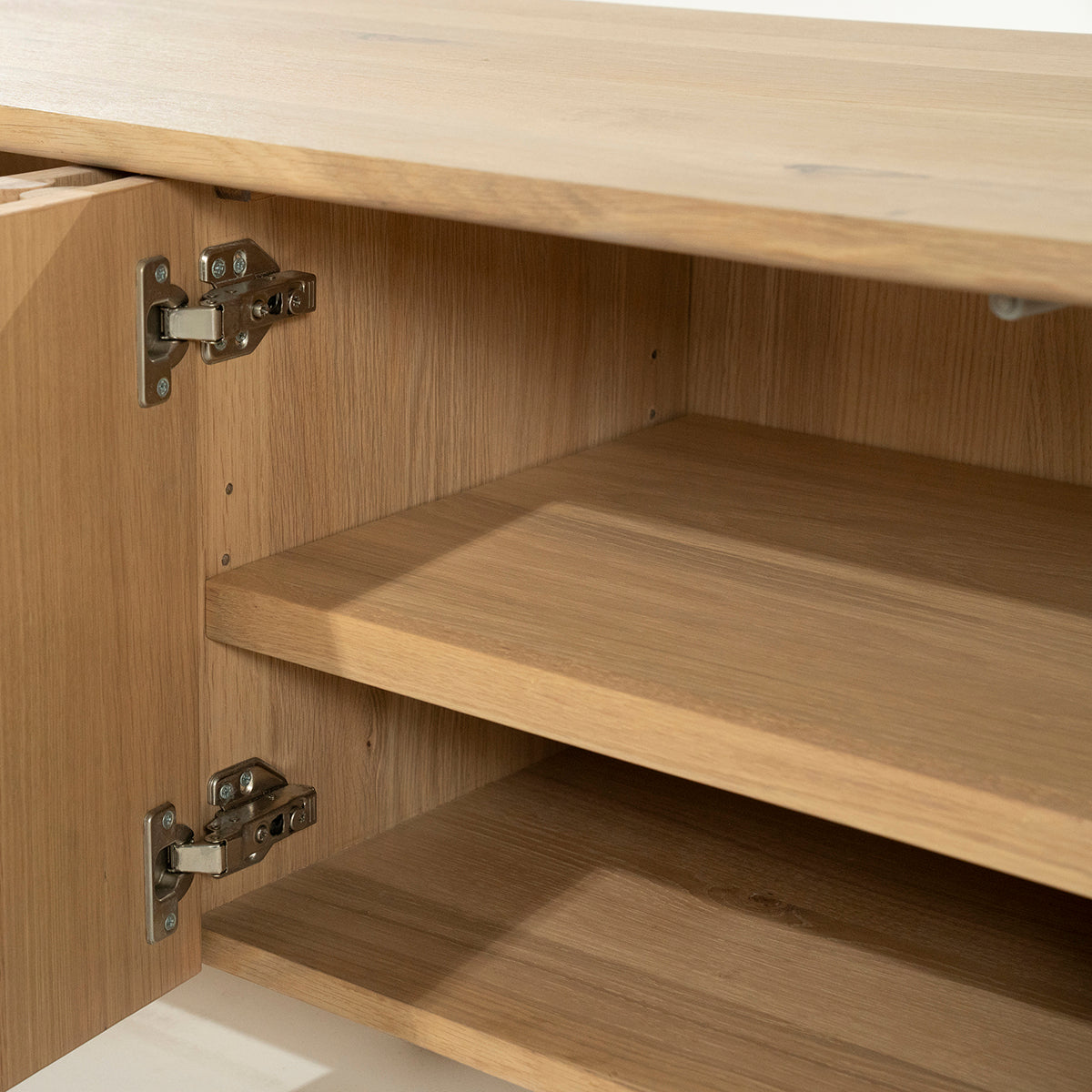Jake Oak Wood 6 Doors TV Cabinet