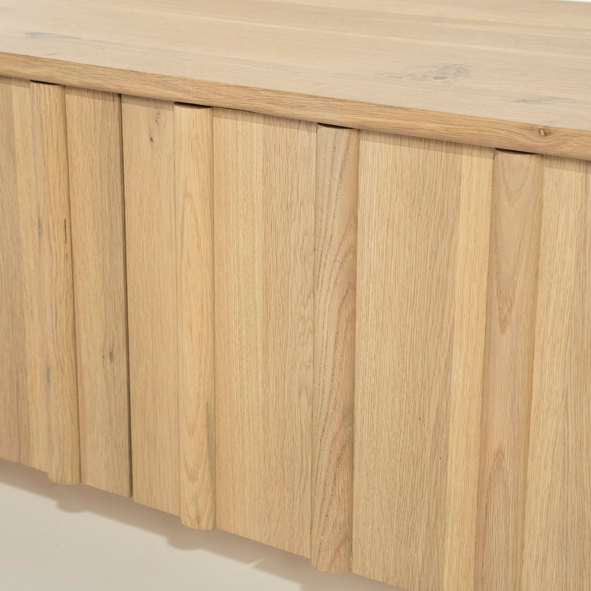 Jake Oak Wood 6 Doors TV Cabinet
