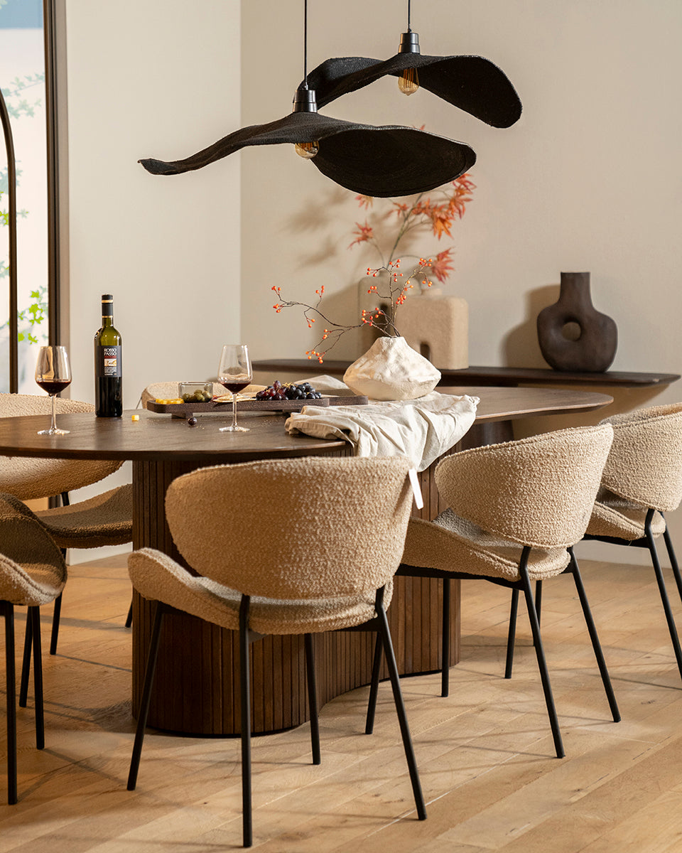 Jordy Mango Wood Dining Table