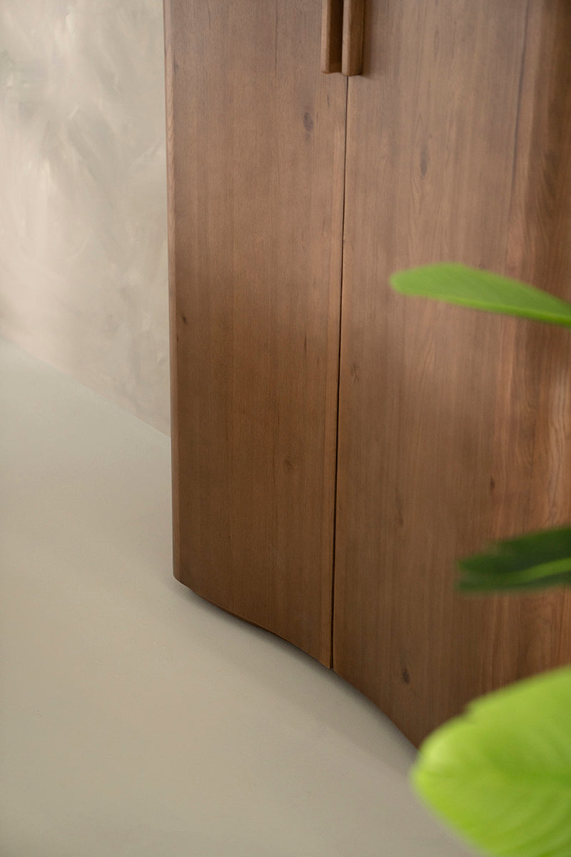 Josh Oak Wood Cabinet