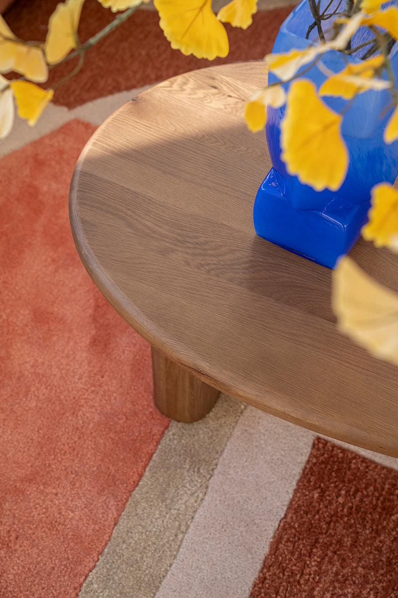 Josh Oak Wood Coffee Table