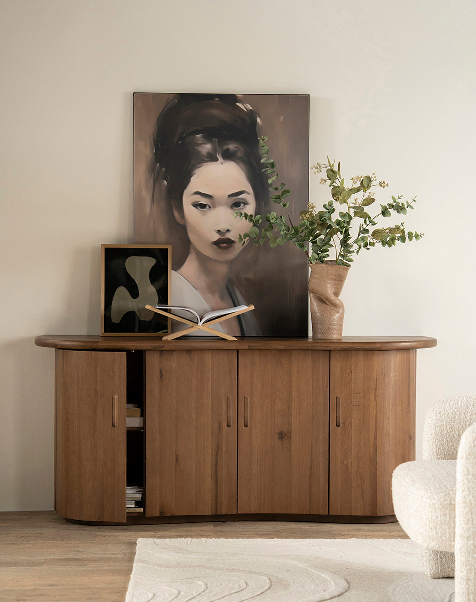 Josh Oak Wood Sideboard