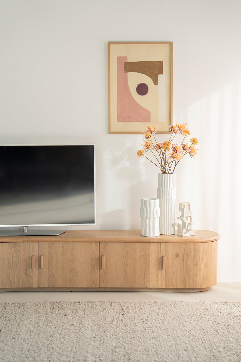 Josh Oak Wood TV Cabinet