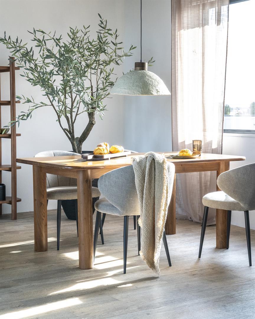 Julian Acacia Wood Dining Table - WOO .Design