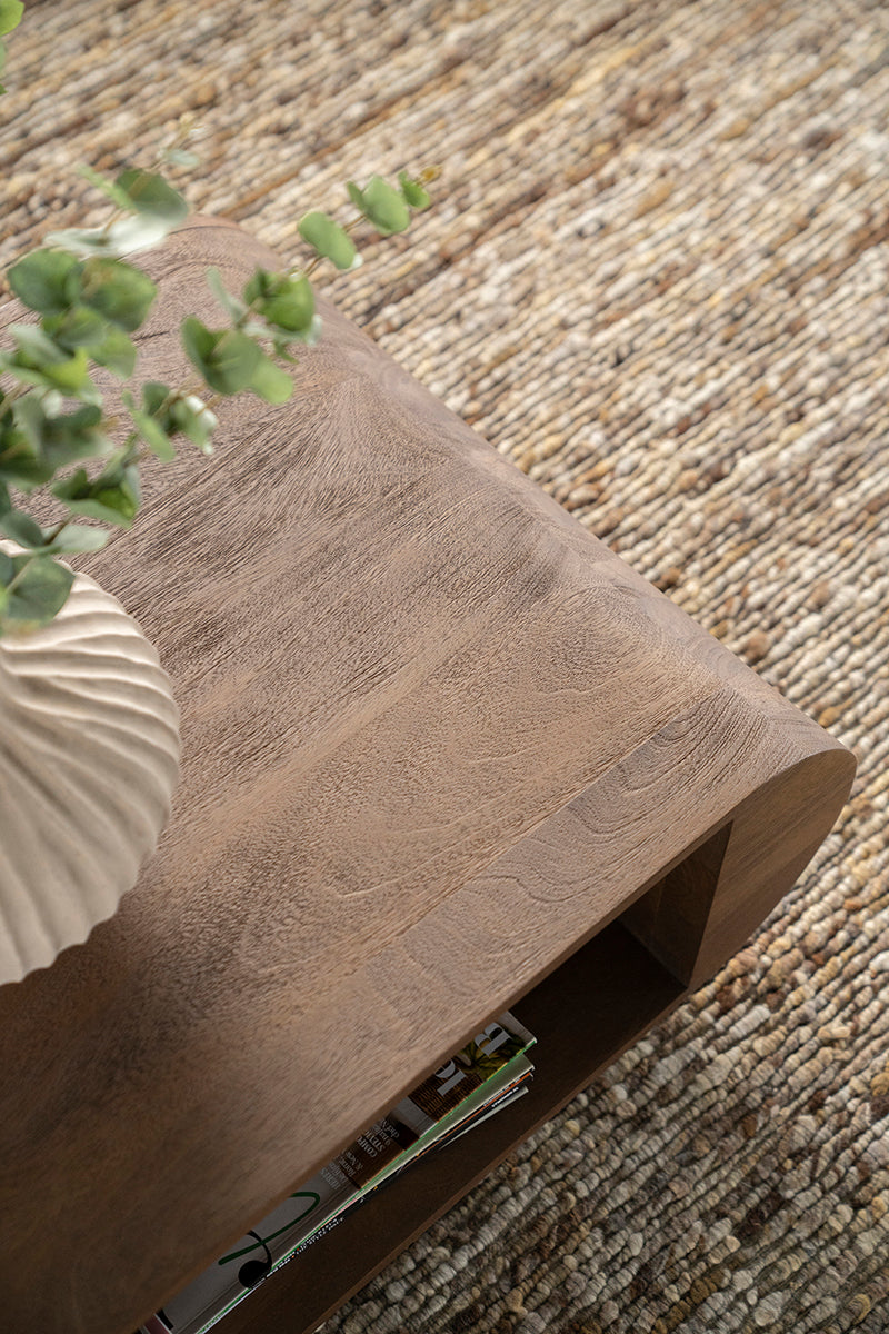 King Mango Wood Coffee Table