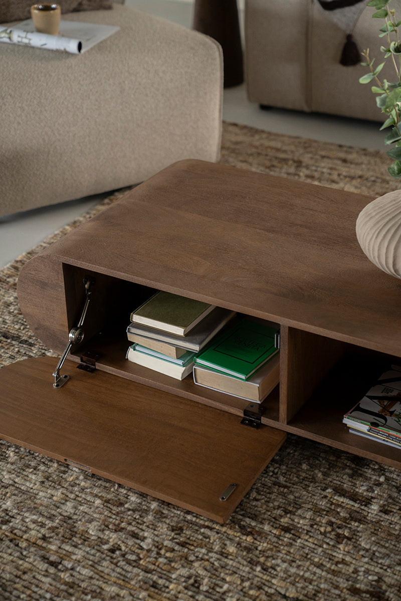 King Mango Wood Coffee Table