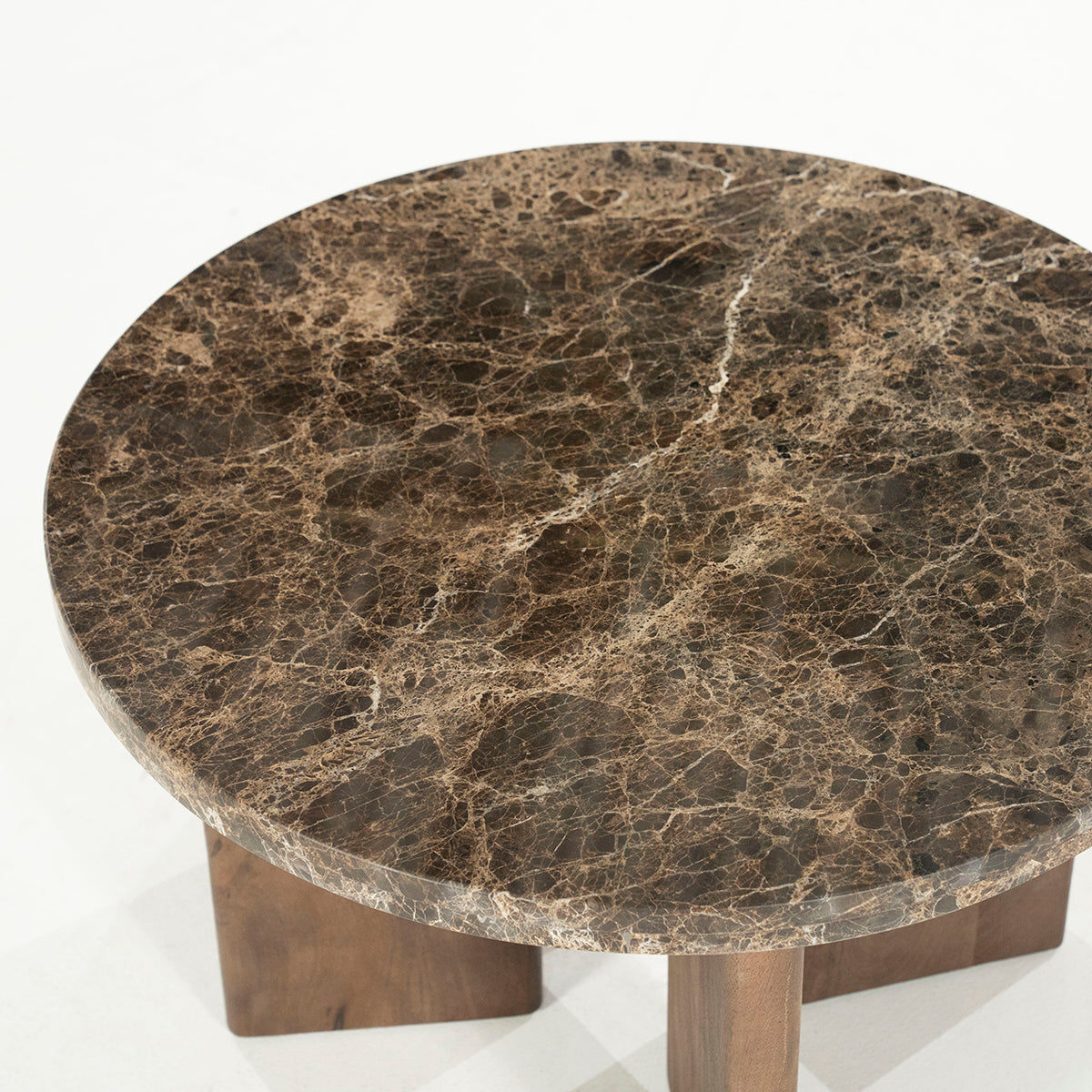 Lando Mango Wood/Marble Coffee Table