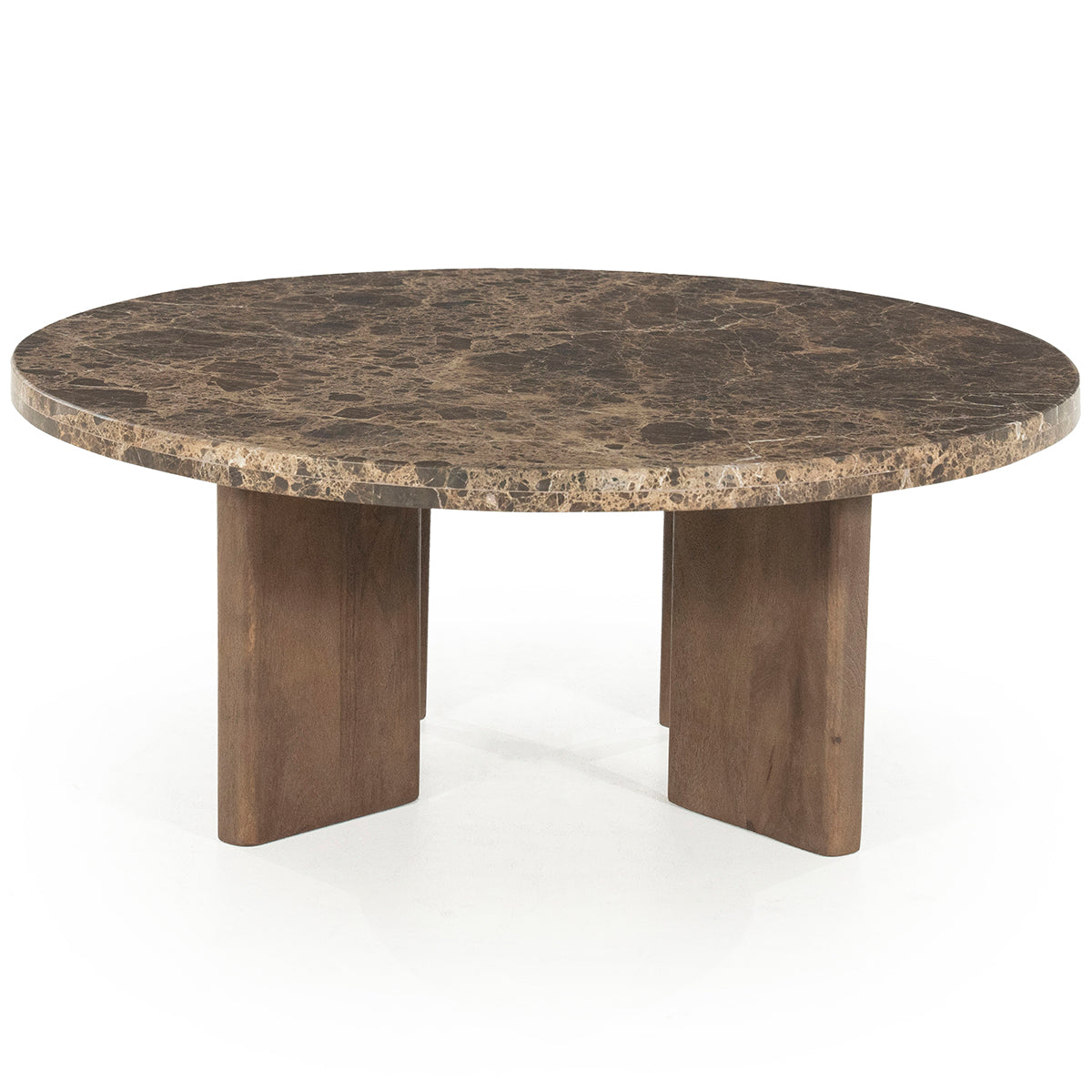 Lando Mango Wood/Marble Coffee Table
