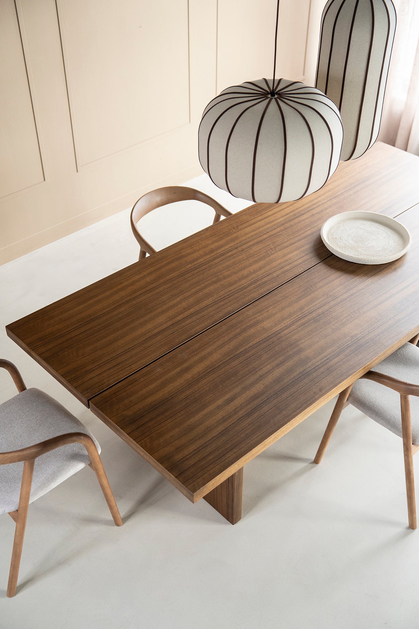 Lira Walnut Dining Table