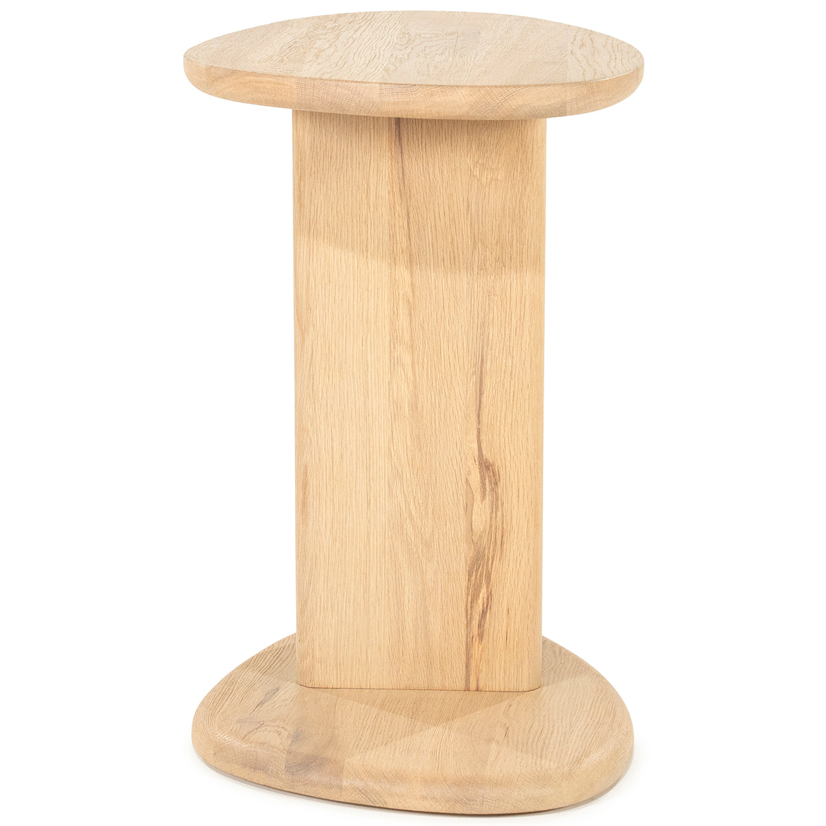 Lori Oak Wood Side Table