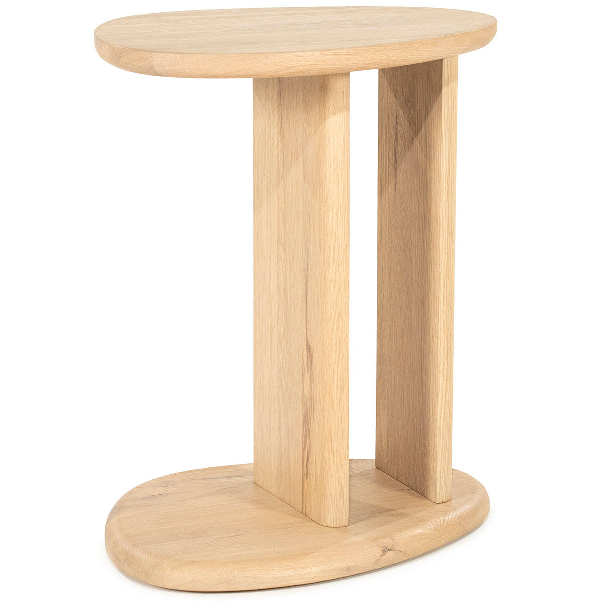 Lori Oak Wood Side Table