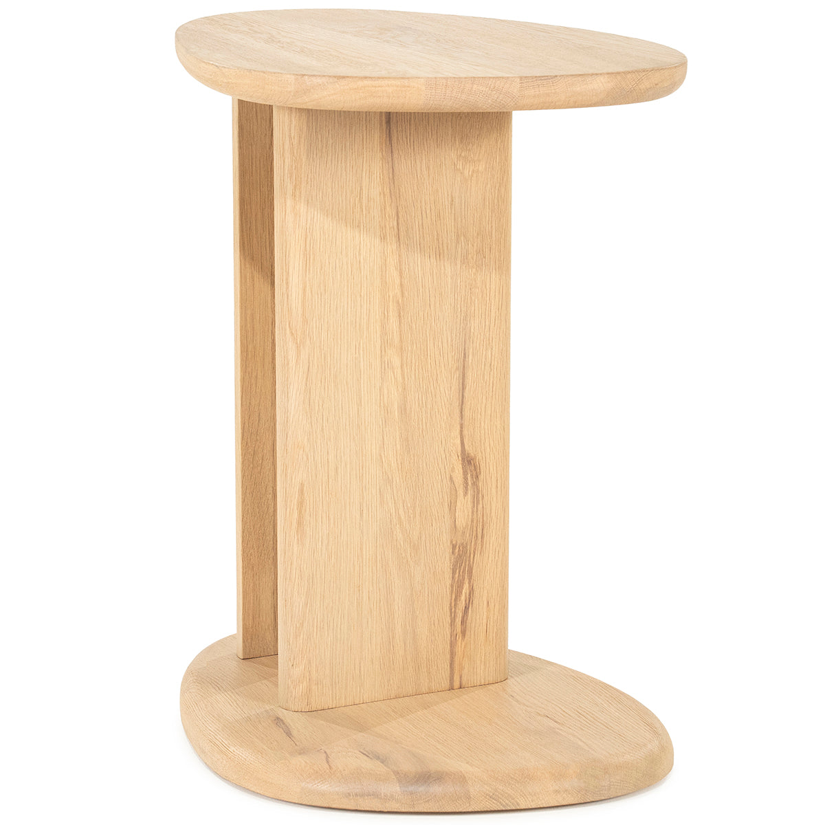 Lori Oak Wood Side Table