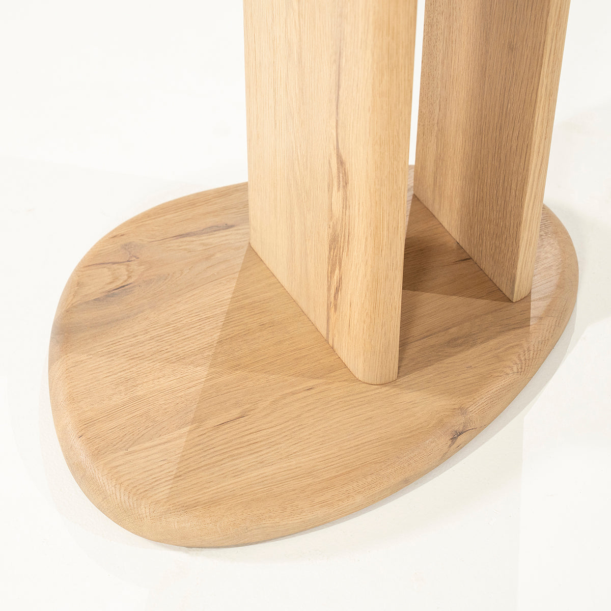 Lori Oak Wood Side Table
