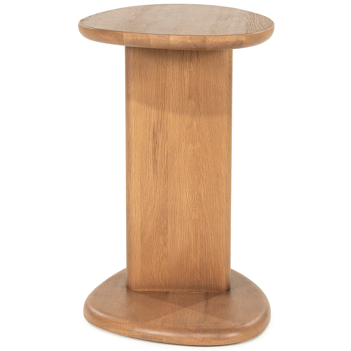 Lori Oak Wood Side Table