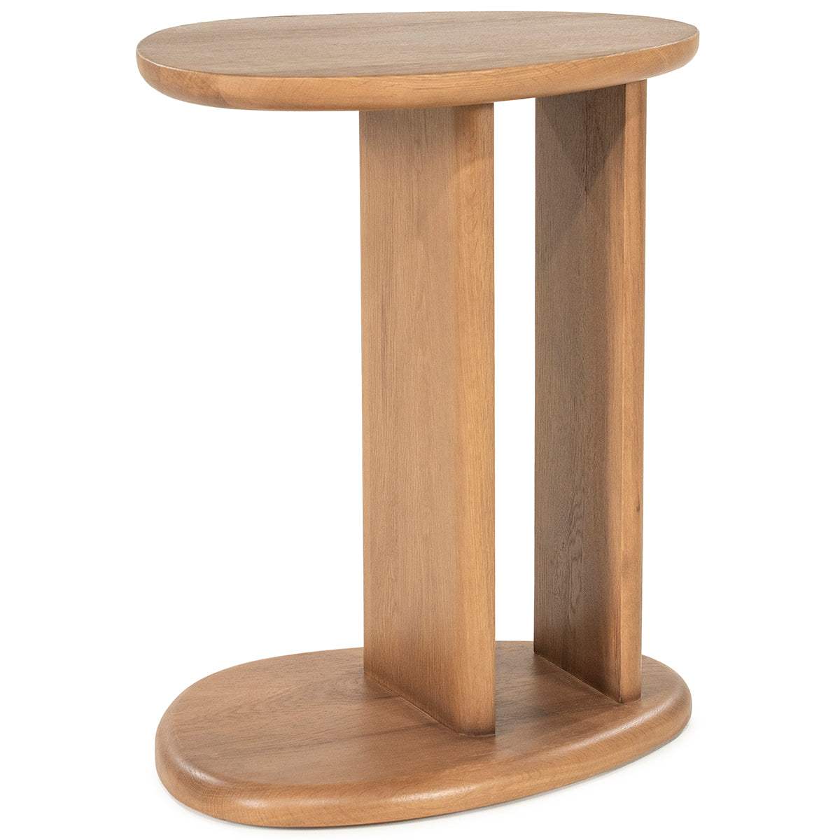 Lori Oak Wood Side Table