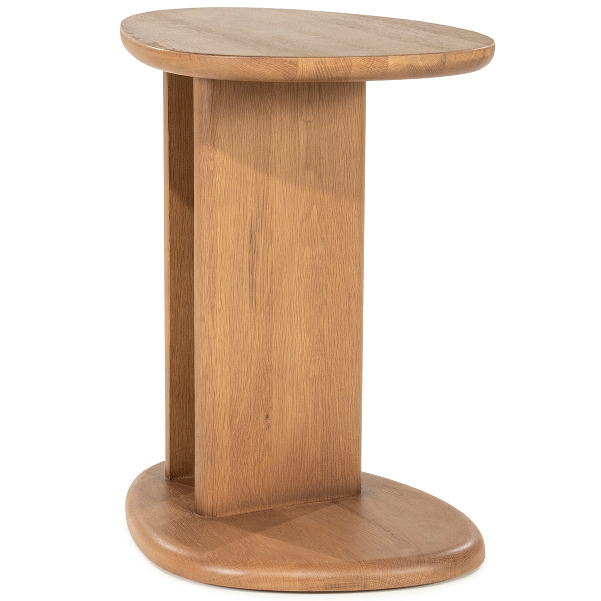 Lori Oak Wood Side Table
