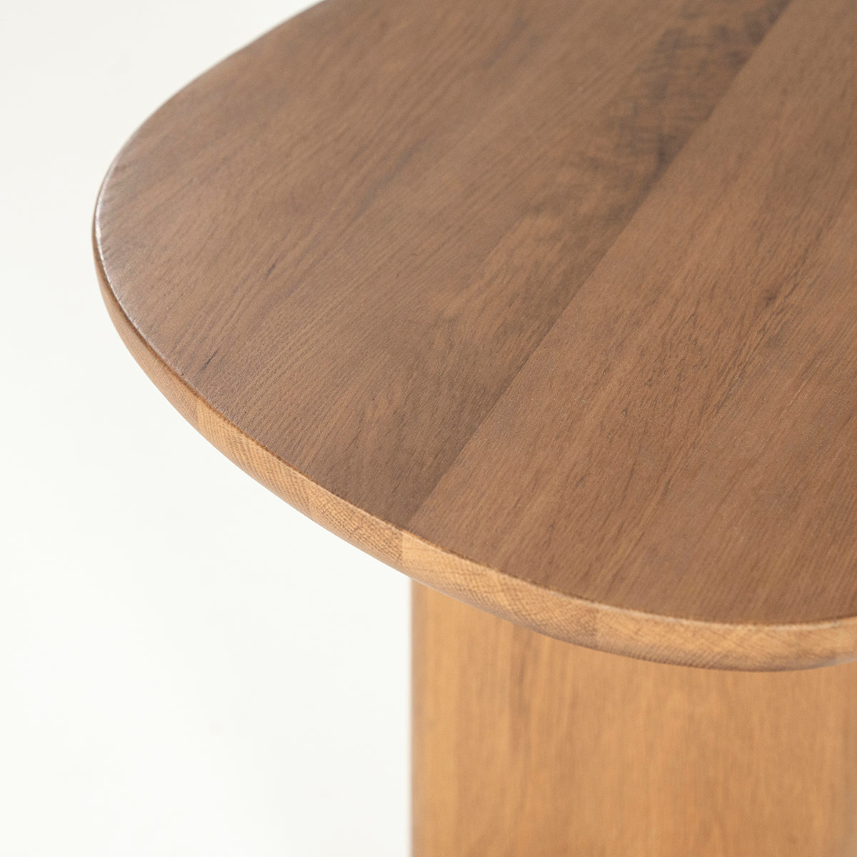 Lori Oak Wood Side Table