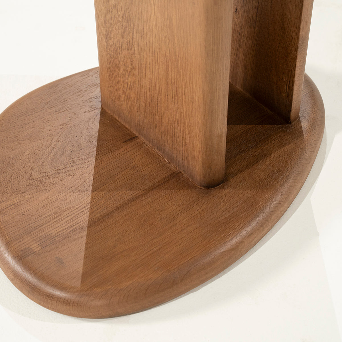Lori Oak Wood Side Table