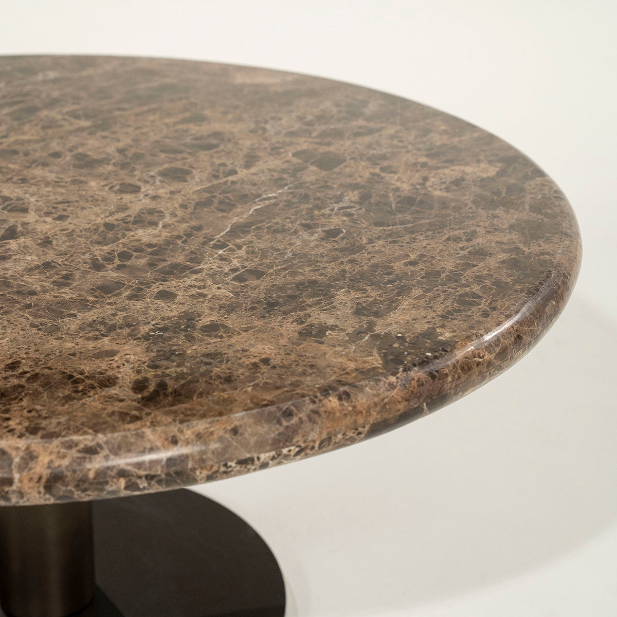 Luigi Emperador Marble Coffee Table