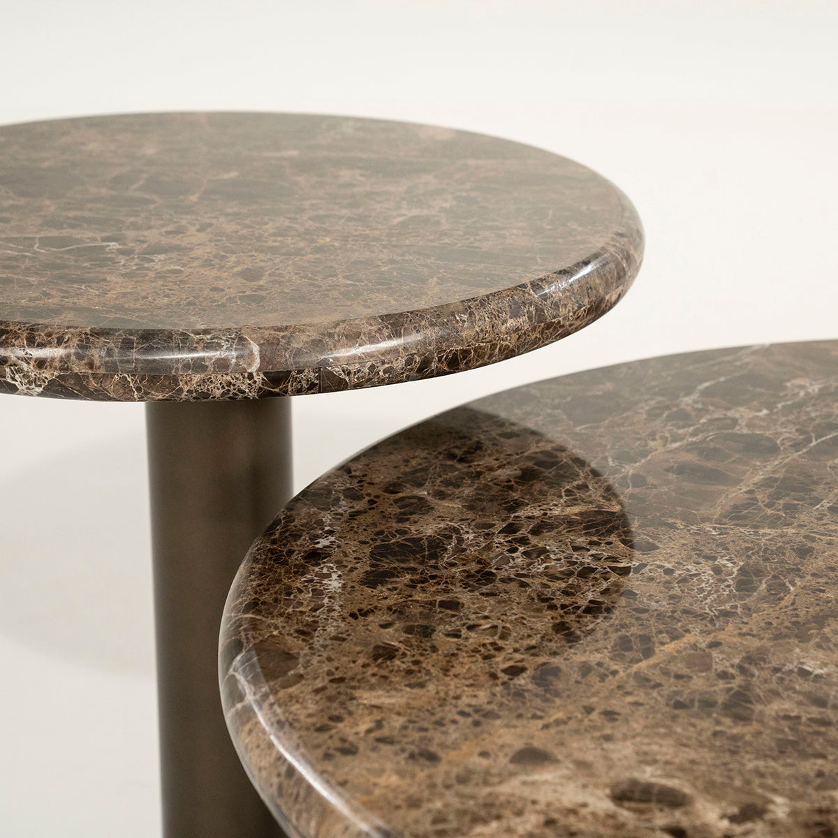 Luigi Emperador Marble Coffee Table