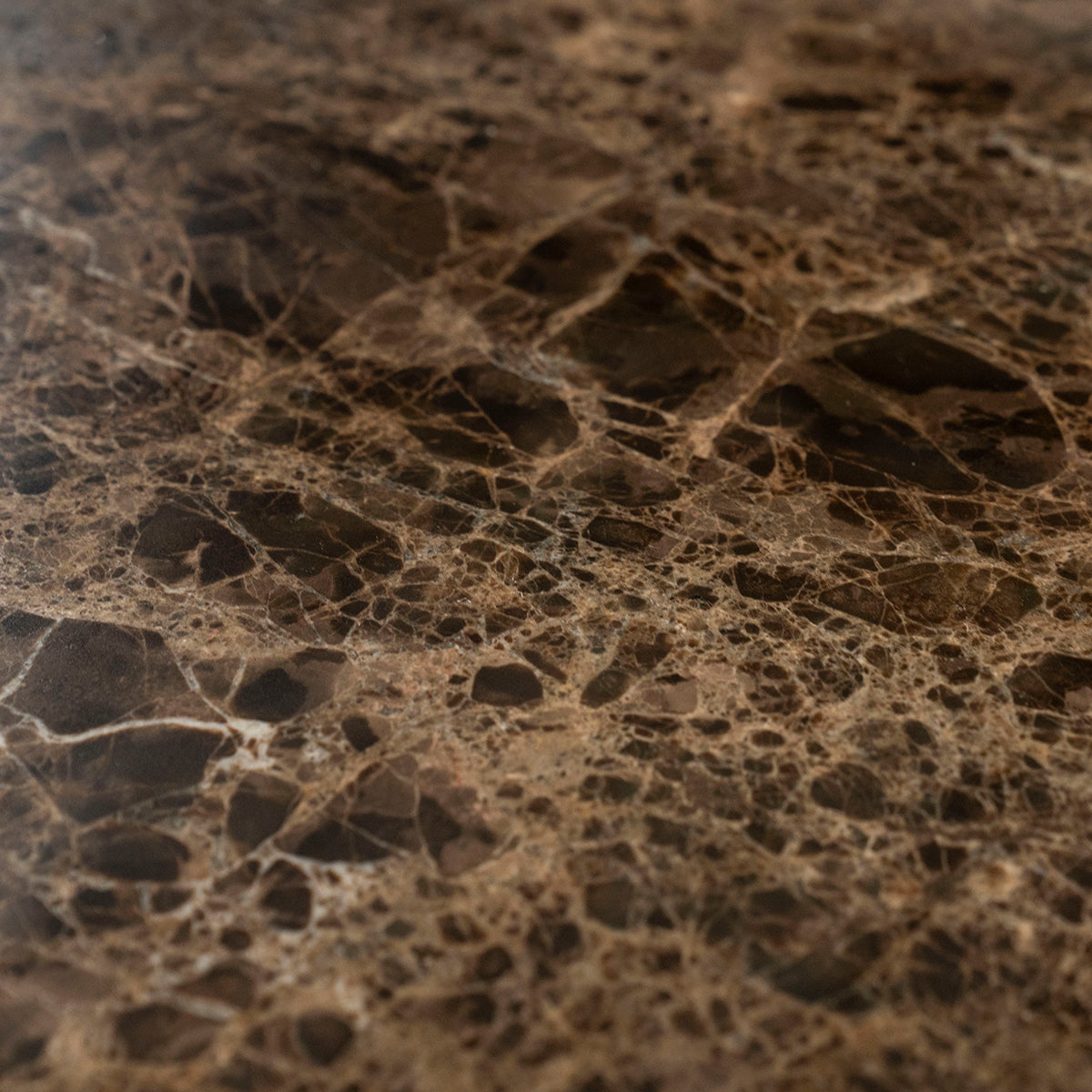 Luigi Emperador Marble Side Table