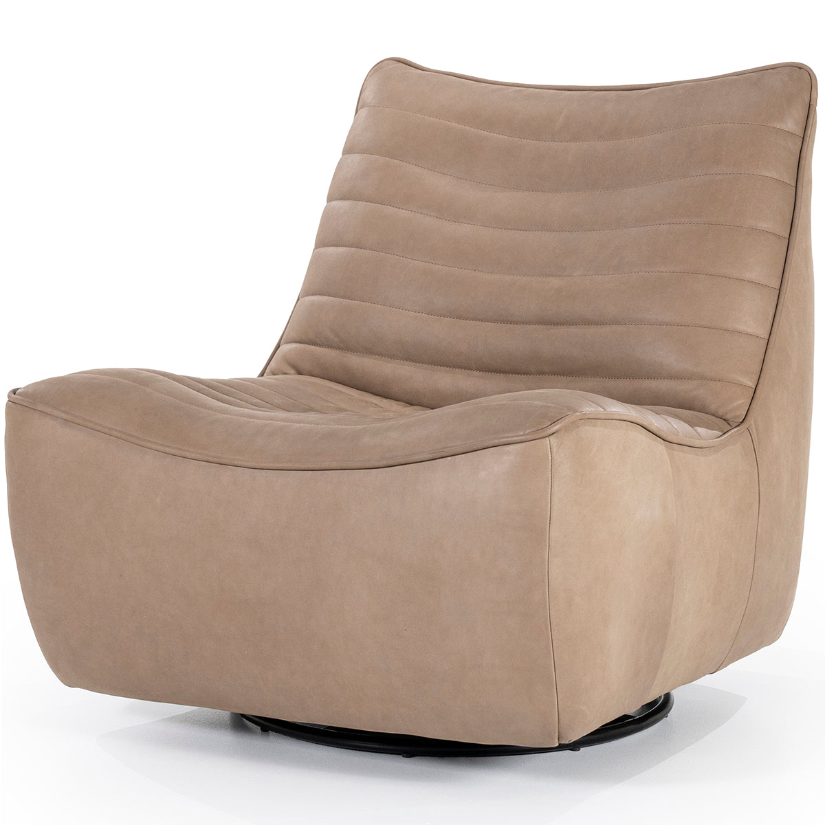 Matthew Gris Swivel Armchair