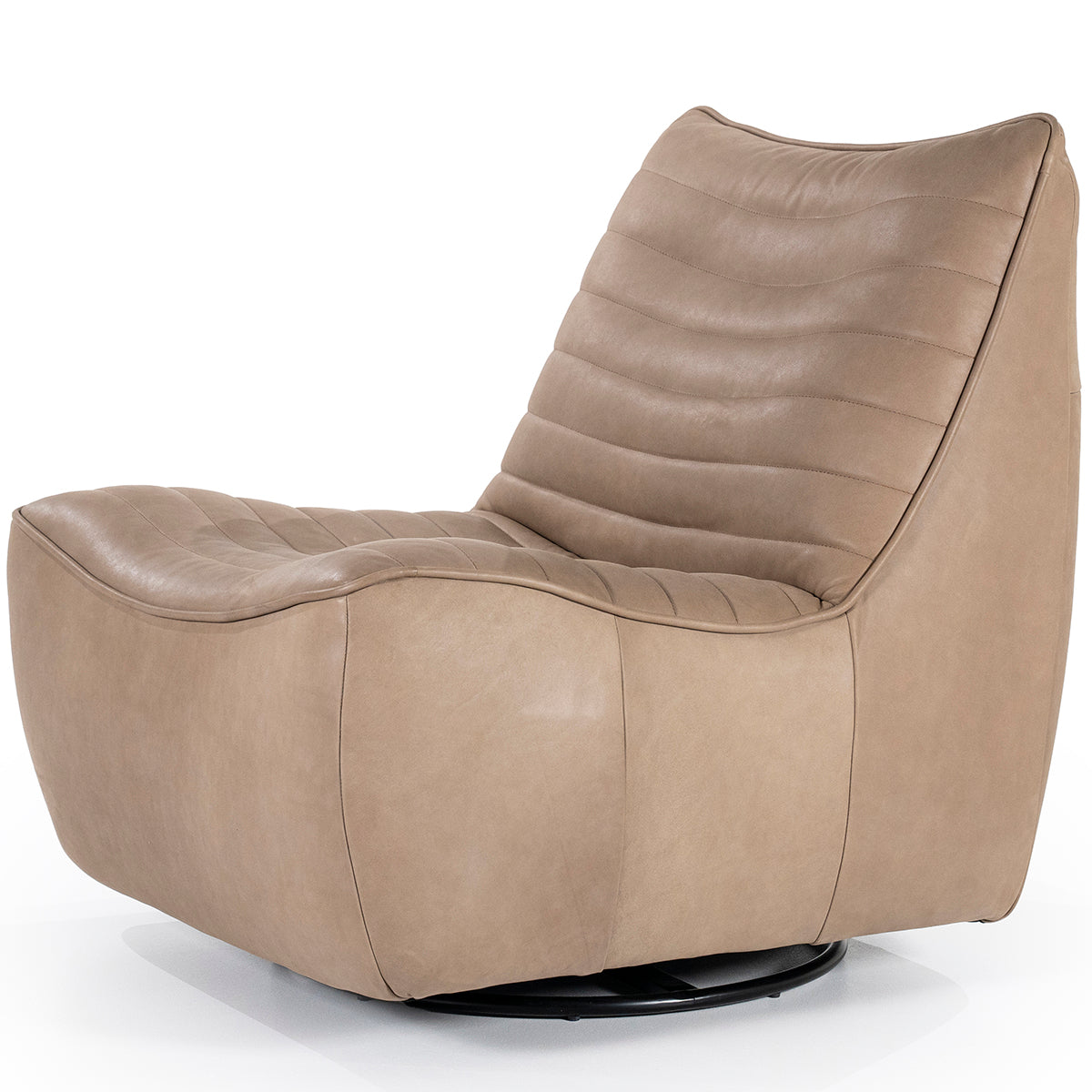 Matthew Gris Swivel Armchair