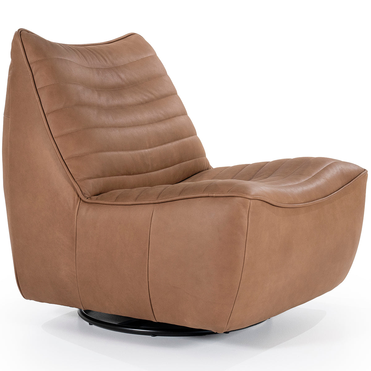 Matthew Gris Swivel Armchair