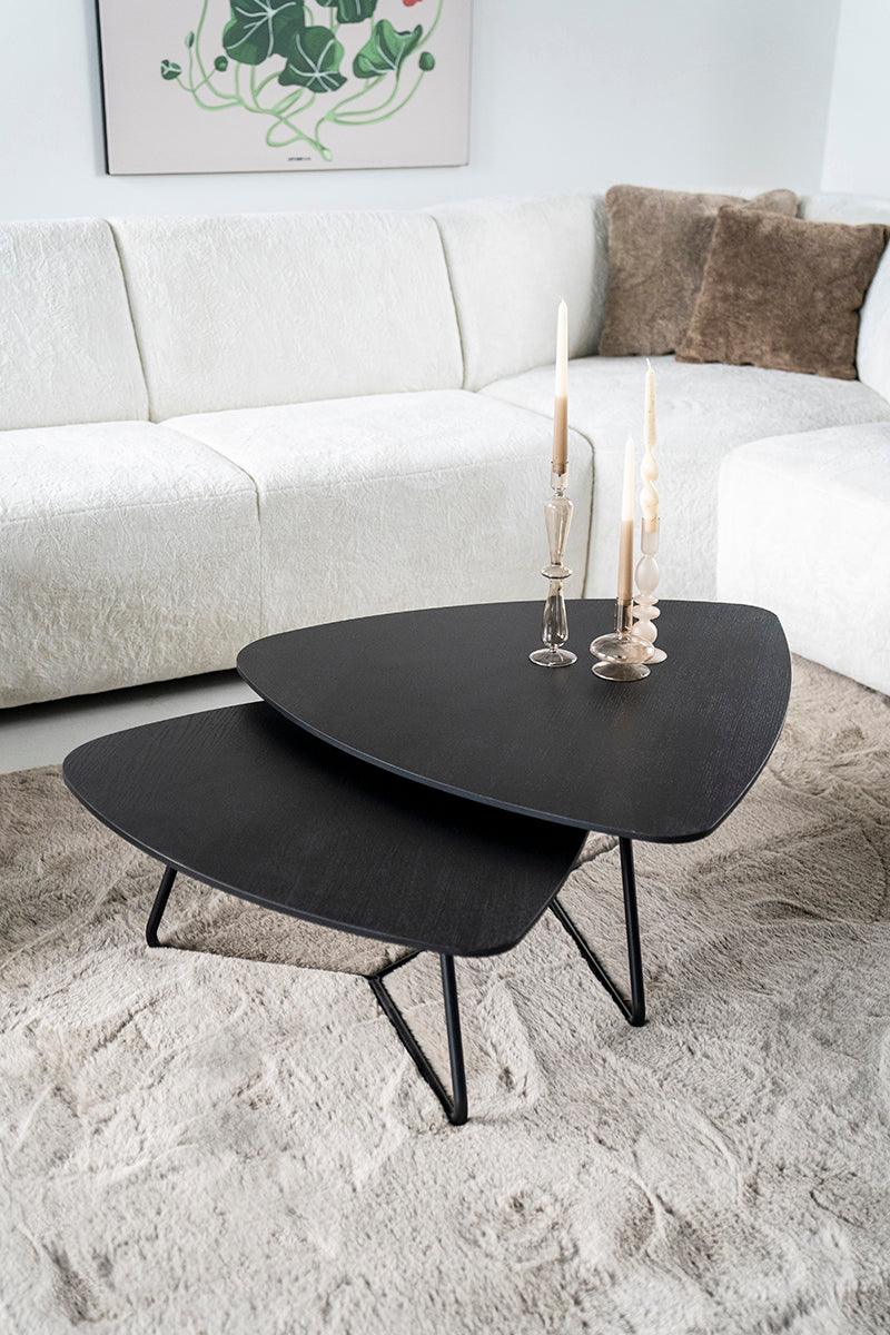 Moos Black Coffee Table - WOO .Design