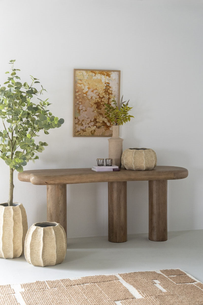 Nigel Brown Mango Wood Console