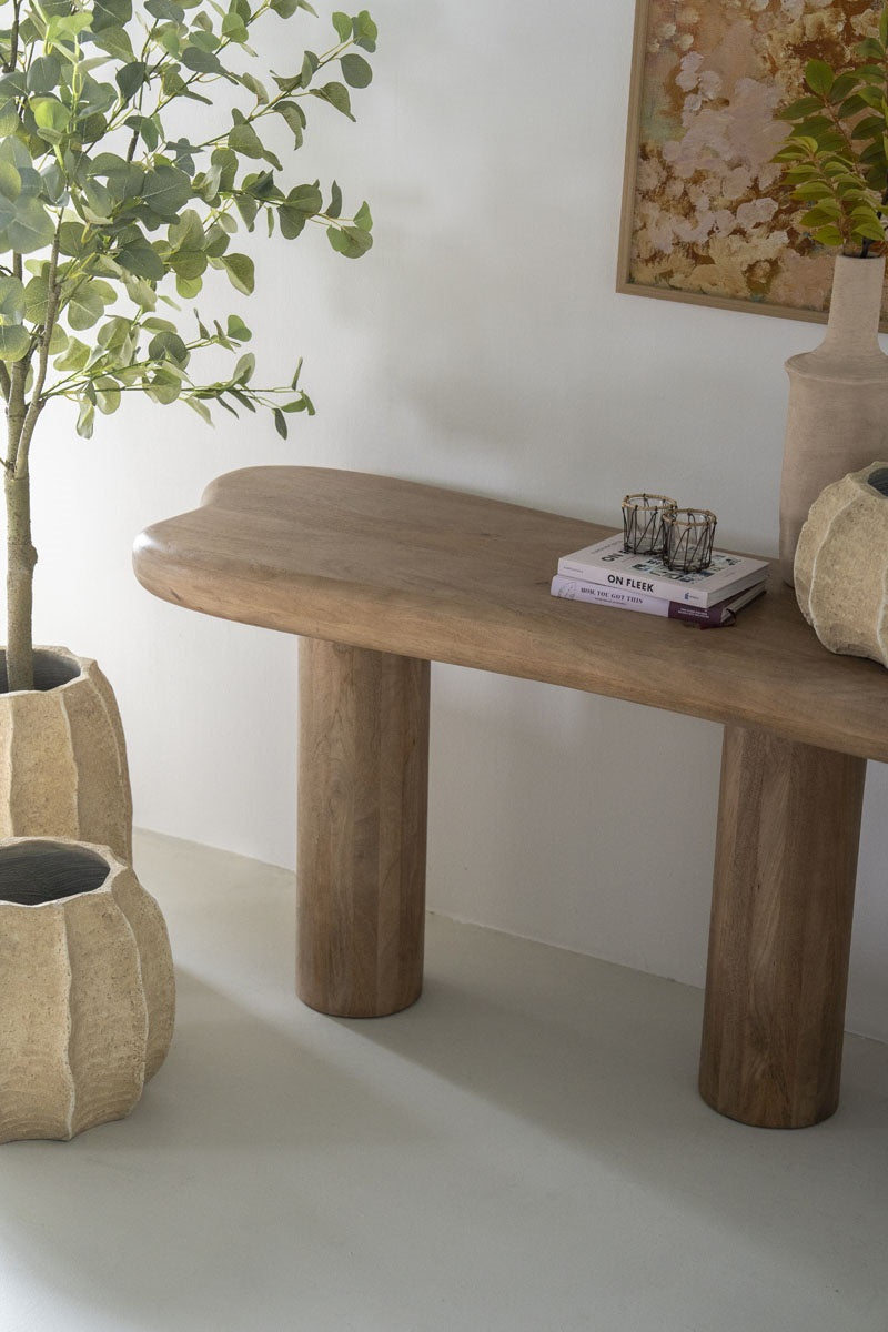 Nigel Brown Mango Wood Console