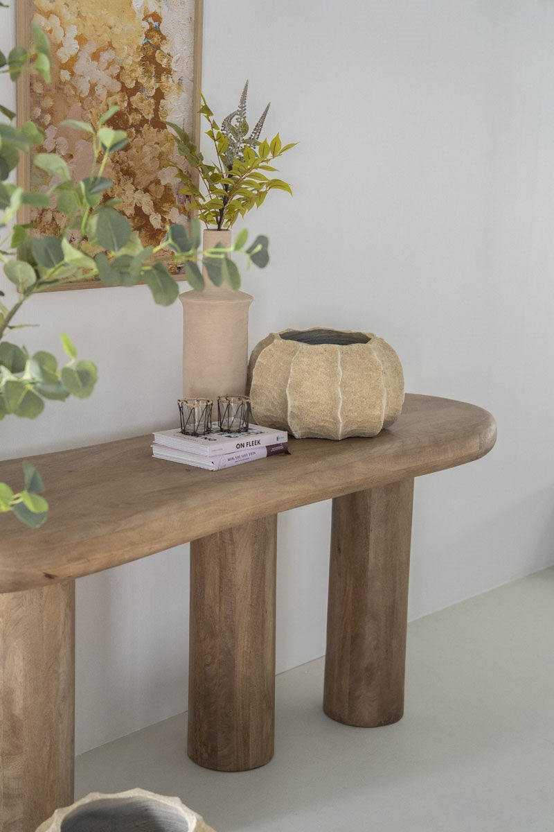 Nigel Brown Mango Wood Console