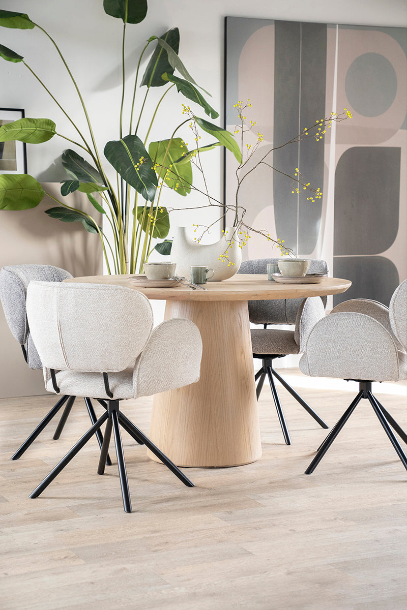 Nola Round Dining Table - WOO .Design