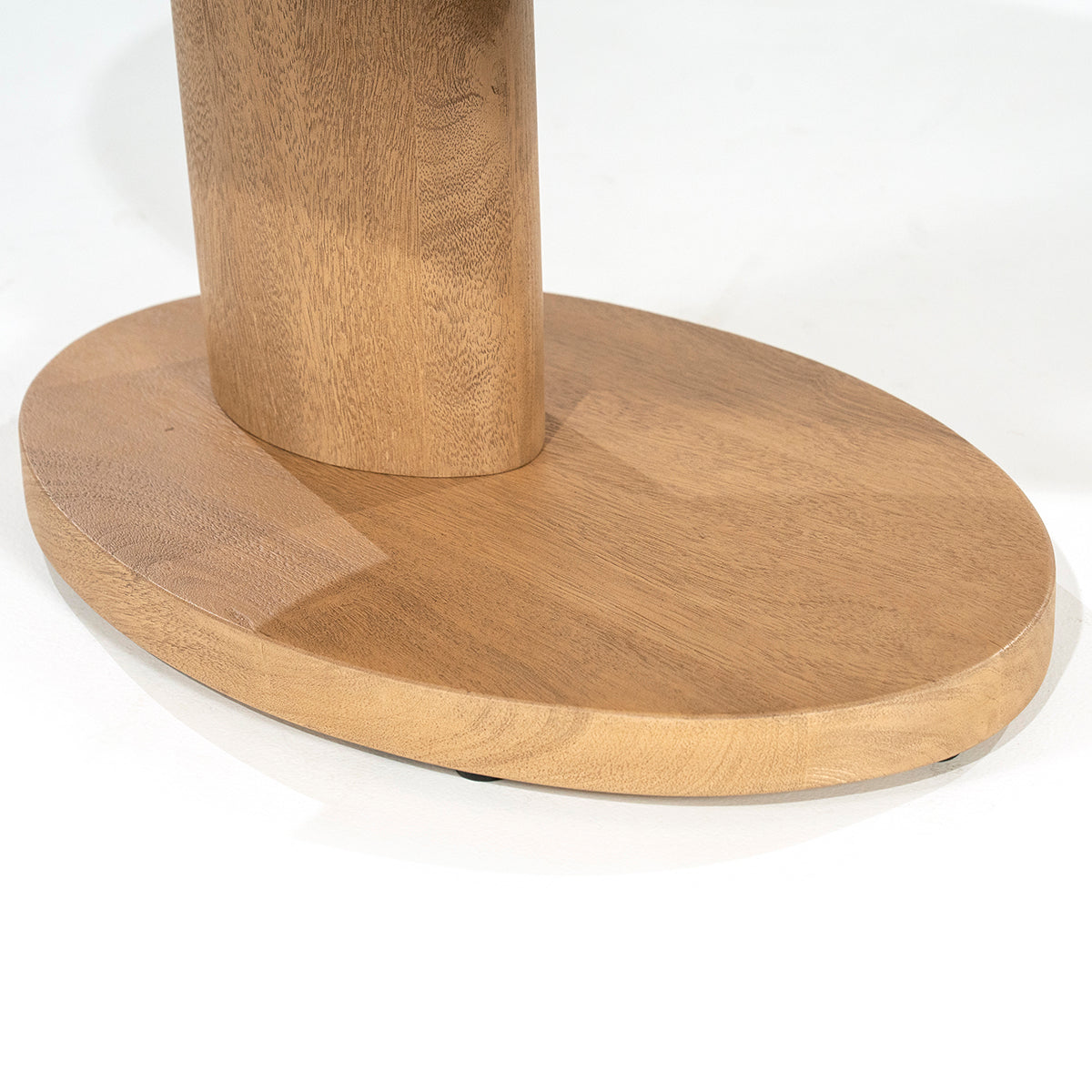 Novia Mango Wood Oval Coffee Table