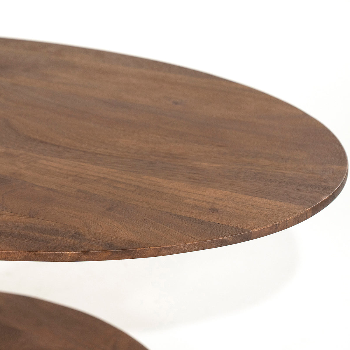 Novia Mango Wood Oval Coffee Table