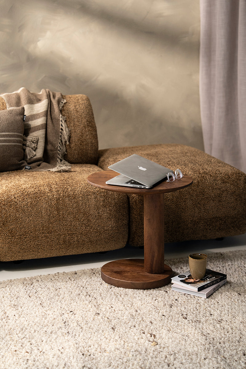 Novia Mango Wood Side Table