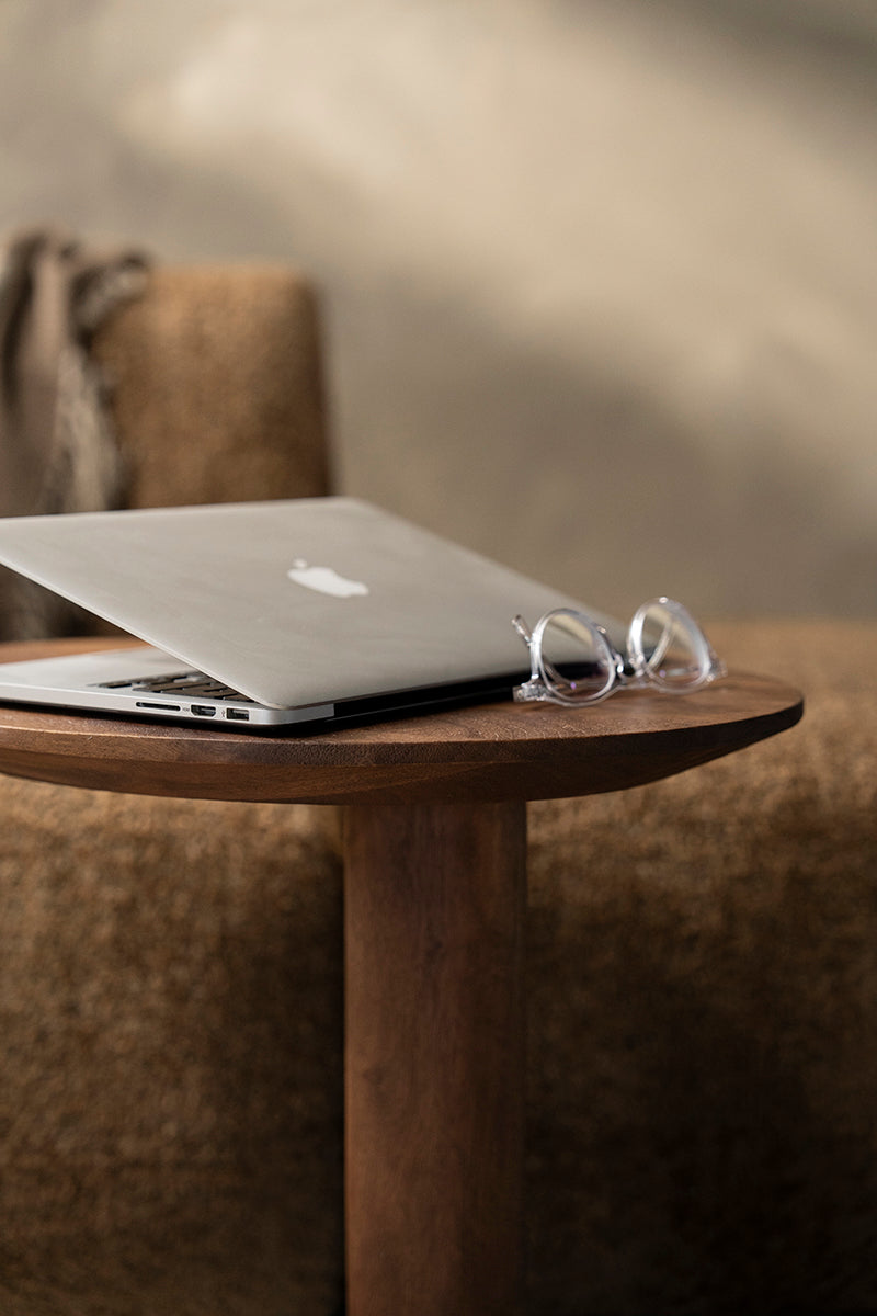 Novia Mango Wood Side Table