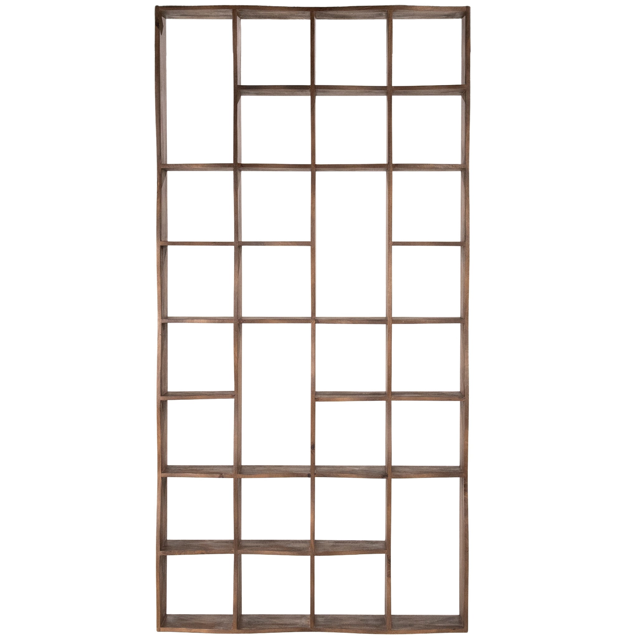 Ozzy Brown Mango Wood Bookcase