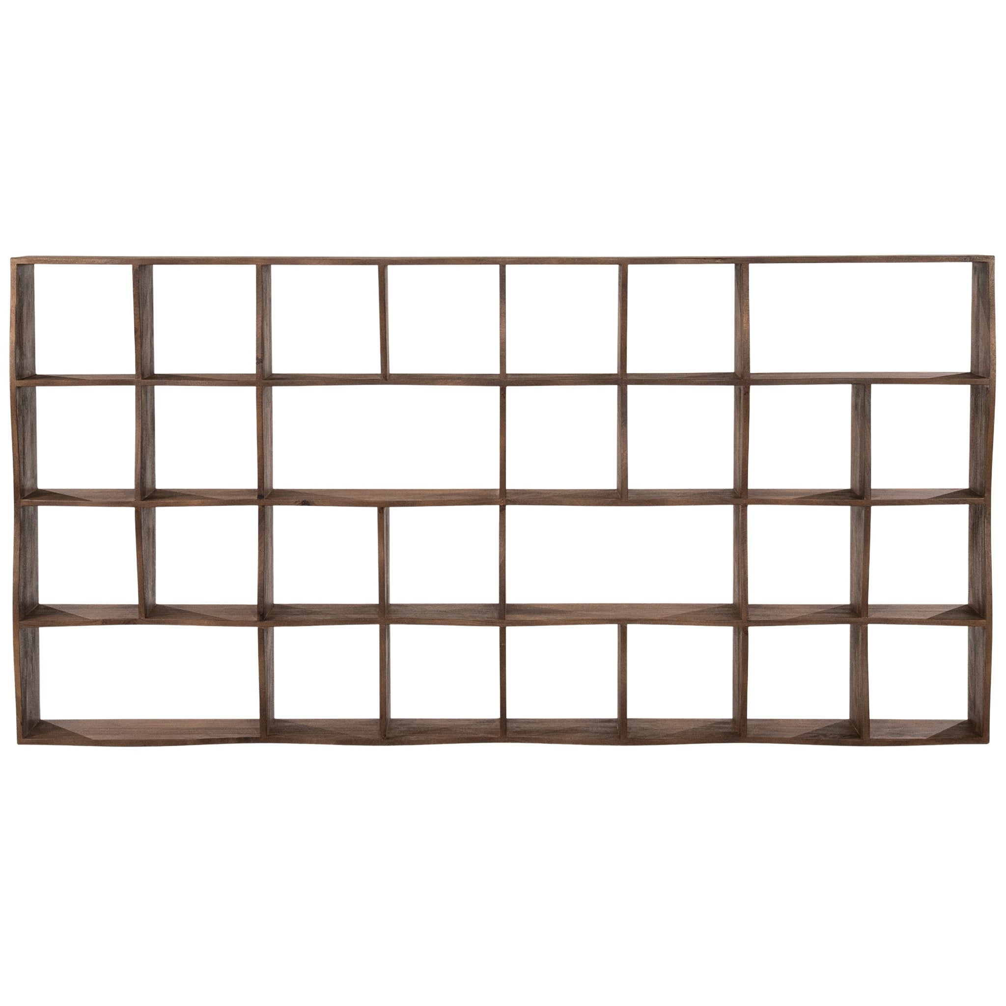 Ozzy Brown Mango Wood Bookcase