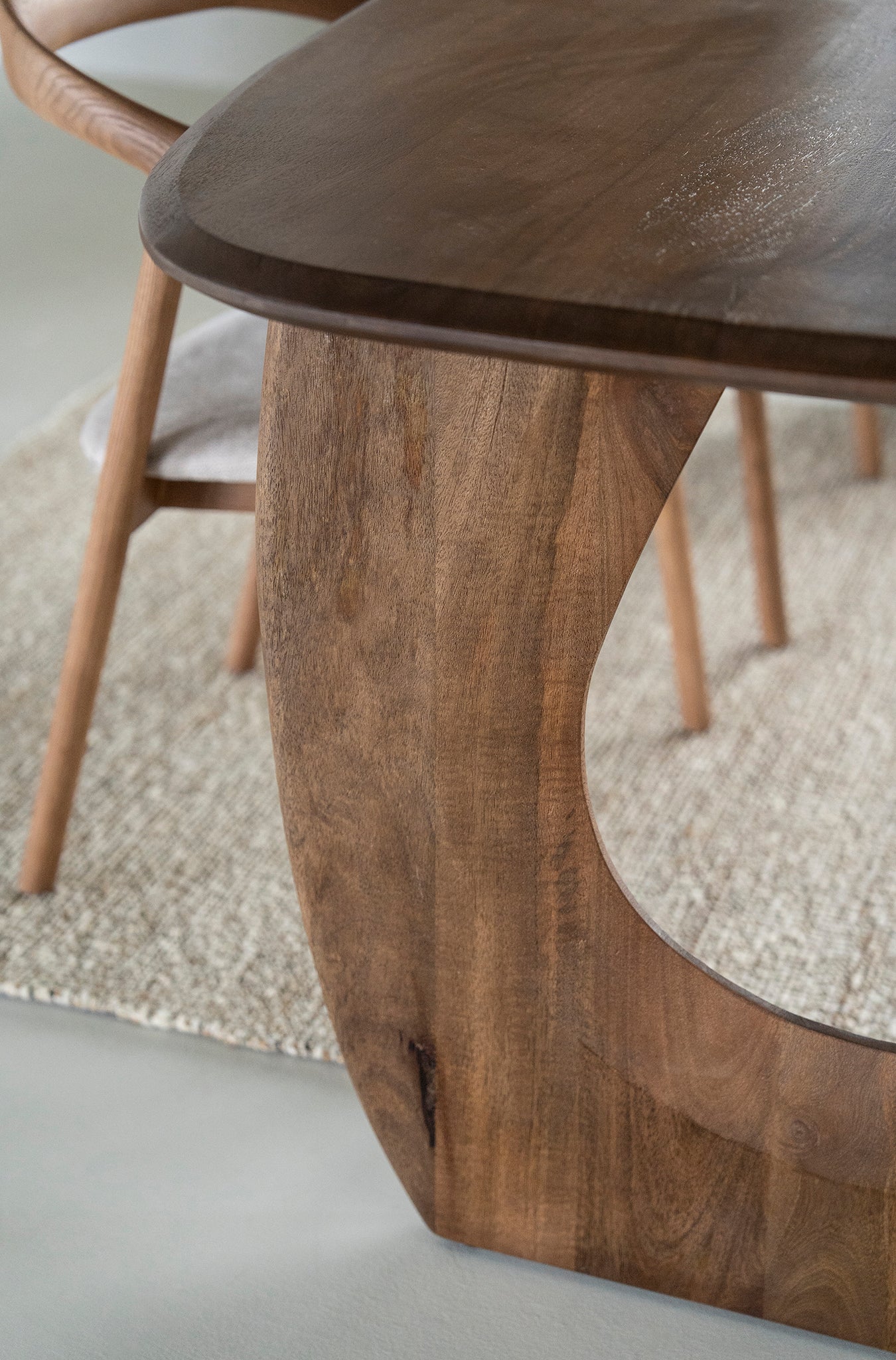 Phoebe Brown Mango Wood Dining Table